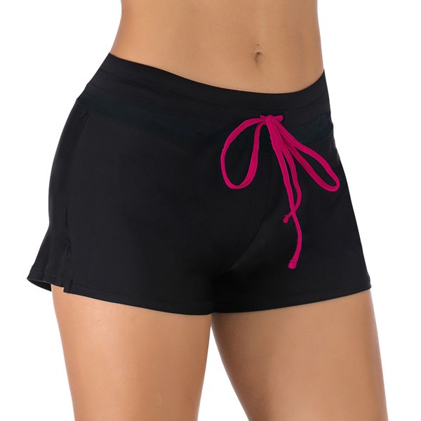 women's swimsuit bottom popular summer swimming trunks mid waist tankini bottom beach swimming suit black/rose red, White;black
women's swimsuit bottom popular summer swimming trunks mid waist tankini bottom beach swimming suit black/rose red, White;black