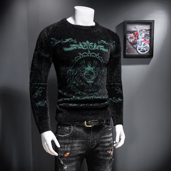 embroidered sweaters luxury flowers plug #n109 clouds new casual pullover quality asian classic size high winter men dxigc, Black
embroidered sweaters luxury flowers plug #n109 clouds new casual pullover quality asian classic size high winter men dxigc, Black