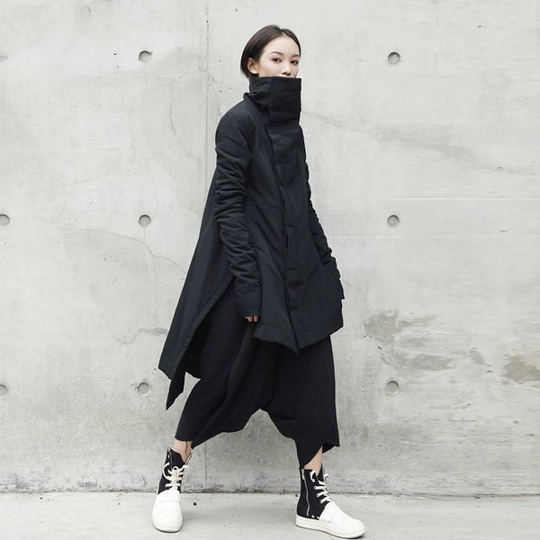winter stand lead irregular long type cotton-padded clothes 2019 new fashion loose coat solid black jacket woman 031
winter stand lead irregular long type cotton-padded clothes 2019 new fashion loose coat solid black jacket woman 031