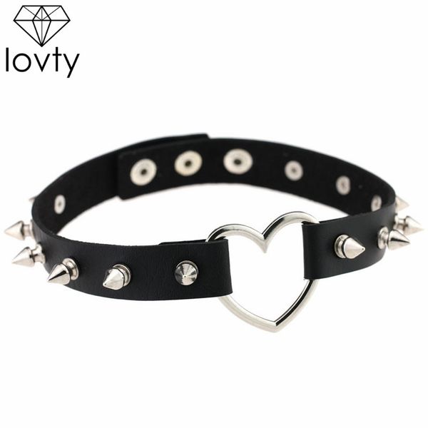 lovty harajuku punk choker love heart women girls vintage collar gothic rivet choker necklace cosplay body jewelry gift, Golden;silver
lovty harajuku punk choker love heart women girls vintage collar gothic rivet choker necklace cosplay body jewelry gift, Golden;silver