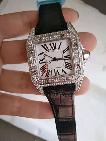 new style fashion watches women's leather mechanical watch 36mm diamond automatic mechanical movement watches wristwatches items, Slivery;brown
new style fashion watches women's leather mechanical watch 36mm diamond automatic mechanical movement watches wristwatches items, Slivery;brown