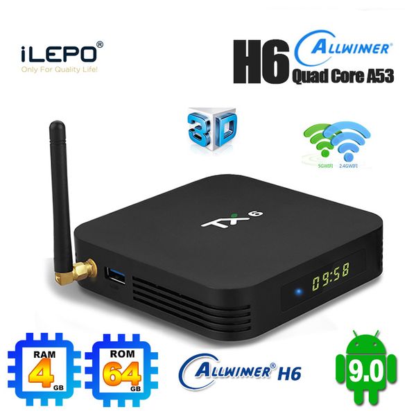 1 piece tx6 smart tv box android 9.0 allwinner h6 quad core 4gb 32gb 64gb wifi bt5.0 media player 2gb 16gb
1 piece tx6 smart tv box android 9.0 allwinner h6 quad core 4gb 32gb 64gb wifi bt5.0 media player 2gb 16gb