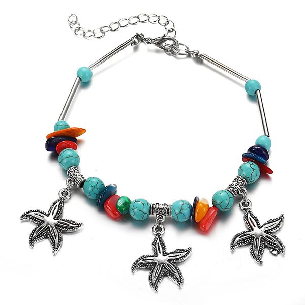 misananryne fashion summer vintage beads starfish beads anklets for women anklet leg bracelet handmade bohemian jewelry gift, Red;blue
misananryne fashion summer vintage beads starfish beads anklets for women anklet leg bracelet handmade bohemian jewelry gift, Red;blue