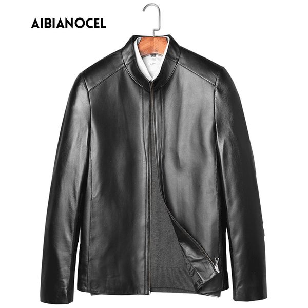 sheep leather coat men winter genuine leather jacket thick style mens real coat duck male winter clothing, Black
sheep leather coat men winter genuine leather jacket thick style mens real coat duck male winter clothing, Black
