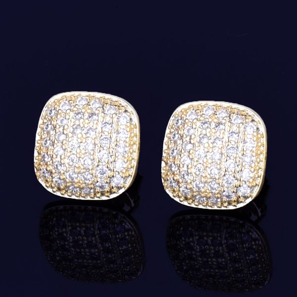 new gold star hip hop jewelry 10mm square stud earring ice out cz stone rock street three colors, Golden;silver
new gold star hip hop jewelry 10mm square stud earring ice out cz stone rock street three colors, Golden;silver