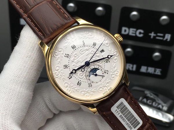 super 22 montre de luxe men's watch 41mm*12mm 316l fine steel case cover fully automatic watch imported mechanical movement cowhide wat, Slivery;brown
super 22 montre de luxe men's watch 41mm*12mm 316l fine steel case cover fully automatic watch imported mechanical movement cowhide wat, Slivery;brown