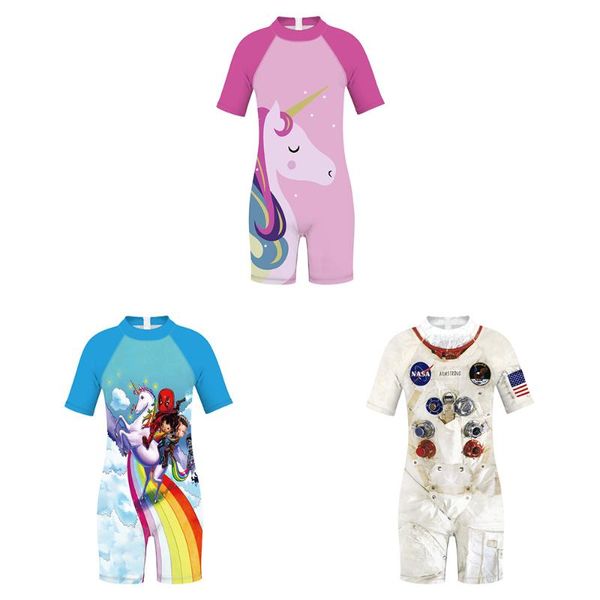 unicorn printing children's blue swimsuit tight round neck swimming set one-piece space elements design sports wading beach-wear
unicorn printing children's blue swimsuit tight round neck swimming set one-piece space elements design sports wading beach-wear