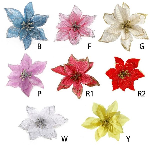 10pcs christmas artificial glitter flowers gold red rattan pendant christmas tree ornaments for home decor
10pcs christmas artificial glitter flowers gold red rattan pendant christmas tree ornaments for home decor