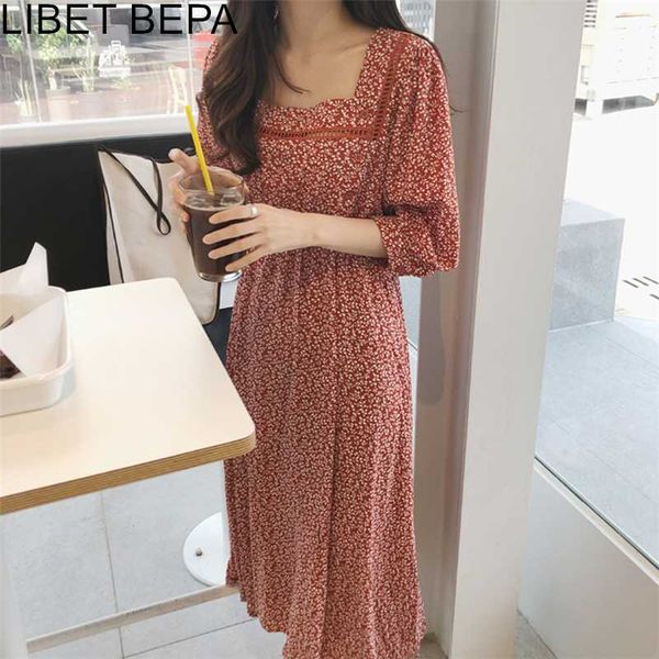 2020 new summer women dresses high elastic waist print floral square collar casual hollow out chiffon vintage long dress dr253, Black;gray
2020 new summer women dresses high elastic waist print floral square collar casual hollow out chiffon vintage long dress dr253, Black;gray
