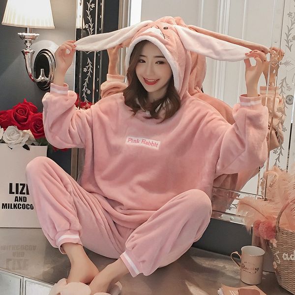 jinuo winter new designs cartoon women winter coral fleece pajama sets ladies hooded warm soft home wear sleepwear, Blue;gray
jinuo winter new designs cartoon women winter coral fleece pajama sets ladies hooded warm soft home wear sleepwear, Blue;gray