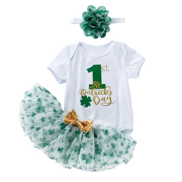 st patricks day baby newborn clothes for infant girl first 1st st.patrick's day bodysuit tutu lace skirt+hairband summer outfits, White
st patricks day baby newborn clothes for infant girl first 1st st.patrick's day bodysuit tutu lace skirt+hairband summer outfits, White