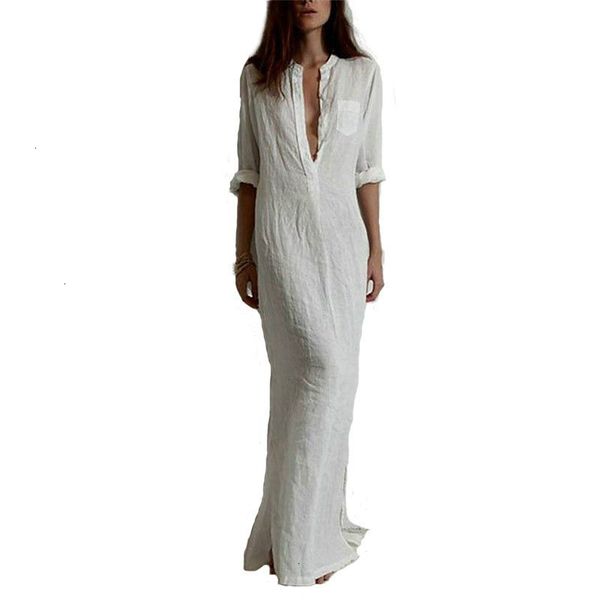 women dresses womens clothes fashion vestidos 2019 autumn women casual dress long sleeve deep v neck split solid long maxi dress, Black;gray
women dresses womens clothes fashion vestidos 2019 autumn women casual dress long sleeve deep v neck split solid long maxi dress, Black;gray