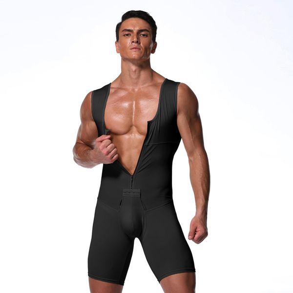 sleeveless men slimming clothes waist shaper onepiece body shaping clothes boxer egg hole zipper breasted d046
sleeveless men slimming clothes waist shaper onepiece body shaping clothes boxer egg hole zipper breasted d046