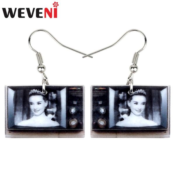 weveni statement acrylic vintage television earrings drop dangle big long classical jewelry for women girls gift accessories, Silver
weveni statement acrylic vintage television earrings drop dangle big long classical jewelry for women girls gift accessories, Silver