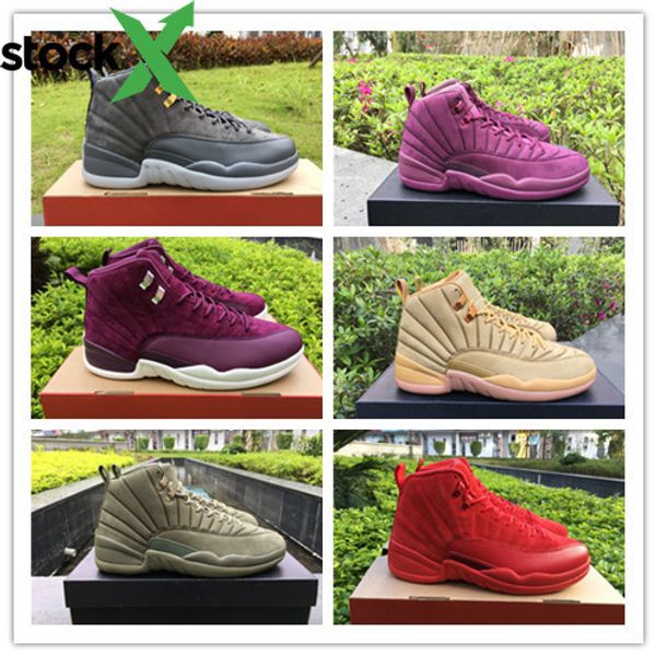 wholesale 12 xii bordeaux wheat grey quot green red purple suede men basketball shoes sports sneakers size 7-13, Black
wholesale 12 xii bordeaux wheat grey quot green red purple suede men basketball shoes sports sneakers size 7-13, Black