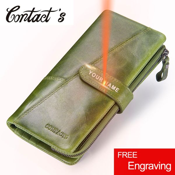 contact's fashion woman's wallet genuine leather women long clutch wallets big capacity coin purse card holder with phone bags, Red;black
contact's fashion woman's wallet genuine leather women long clutch wallets big capacity coin purse card holder with phone bags, Red;black