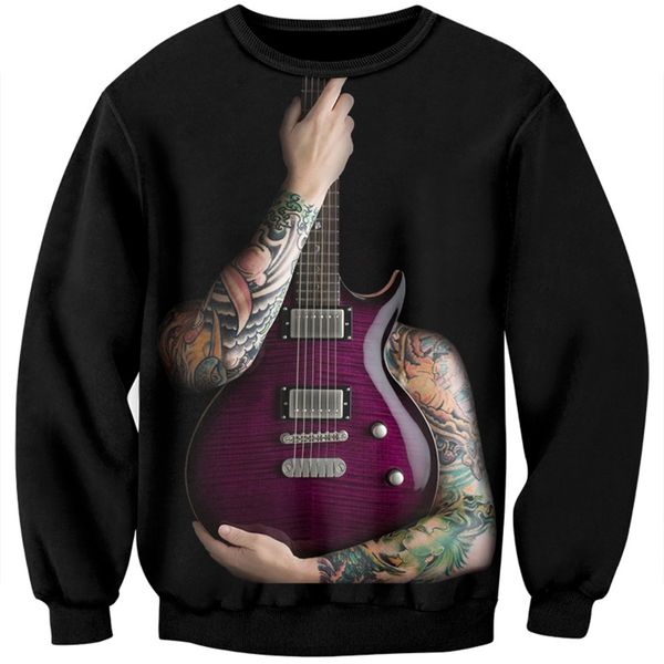 cloudstyle 2019 new design men hoodies purple bass men sweatshirts tatoo arm hoodies fast delivery plus size, Black 
cloudstyle 2019 new design men hoodies purple bass men sweatshirts tatoo arm hoodies fast delivery plus size, Black