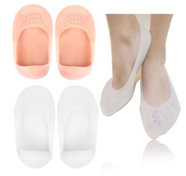 1pair silicone insole moisturizing socks heels protector anti crack foot spa socks gel shoes insoles feet care pedicure socks
1pair silicone insole moisturizing socks heels protector anti crack foot spa socks gel shoes insoles feet care pedicure socks