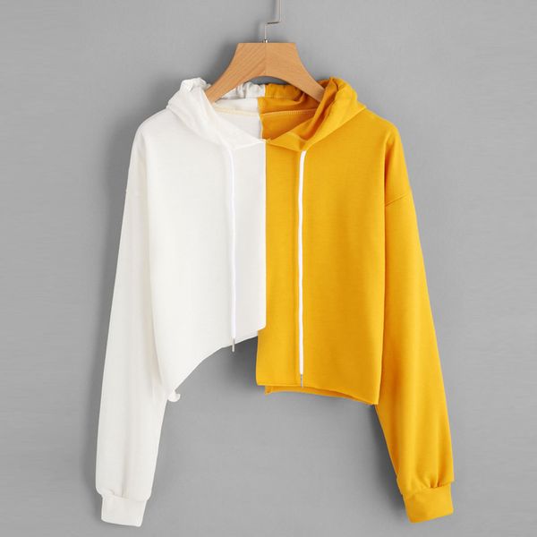 women sweatshirt hoodies harajuku patchwork irregular color block casual blouse printed pullover hooded causal sudadera new, Black
women sweatshirt hoodies harajuku patchwork irregular color block casual blouse printed pullover hooded causal sudadera new, Black