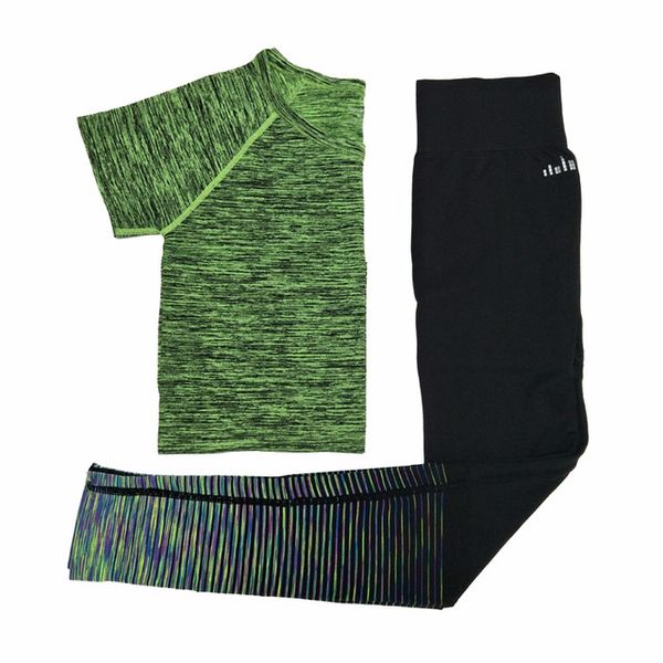running wear women yoga running sets quick dry breathable sport t shirts & pants jogging sets gym female sport suit running tracksuit, Black;blue
running wear women yoga running sets quick dry breathable sport t shirts & pants jogging sets gym female sport suit running tracksuit, Black;blue