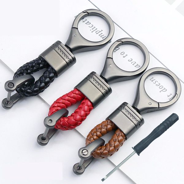 car key holder key rings chain hand woven horseshoe buckle keychain car keyring gift creative auto accessories, Silver
car key holder key rings chain hand woven horseshoe buckle keychain car keyring gift creative auto accessories, Silver