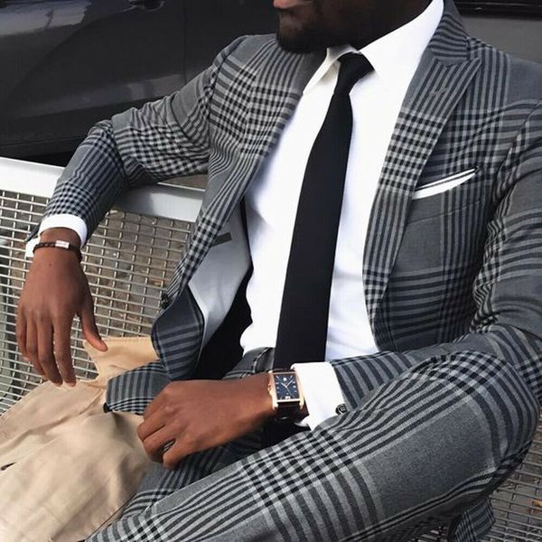 tweed men suit straight wedding suits slim fit homme 2 pics custom made business clothes slim fit marriage suits latest, White;black
tweed men suit straight wedding suits slim fit homme 2 pics custom made business clothes slim fit marriage suits latest, White;black