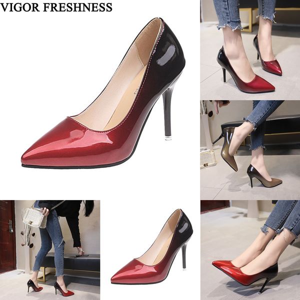 vigor freshness women shoes spring pumps thin heels woman 10cm wedding shoes autumn pumps stiletto ladies wy476, Black
vigor freshness women shoes spring pumps thin heels woman 10cm wedding shoes autumn pumps stiletto ladies wy476, Black