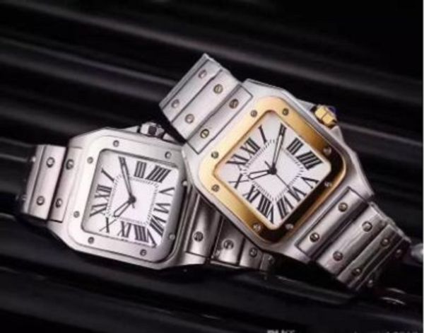 luxury brand men square watches geneva genuine stainless steel quartz watches fashion mens santo watches 685472, Slivery;brown
luxury brand men square watches geneva genuine stainless steel quartz watches fashion mens santo watches 685472, Slivery;brown