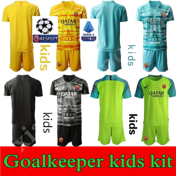 19 20 as maillot roma soccer jersey kids kit goalkeeper lopez mirante fuzato dzeko zaniolo rome 2019 2020 totti boys football kits shirt, Black
19 20 as maillot roma soccer jersey kids kit goalkeeper lopez mirante fuzato dzeko zaniolo rome 2019 2020 totti boys football kits shirt, Black