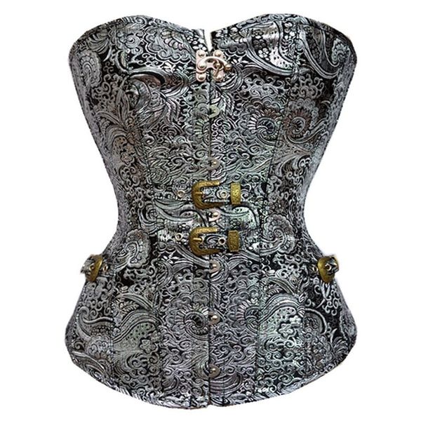 women steampunk corset burlesque gothic overbust corsets and bustiers slimming body shaper lingerie korsecorsetto female, Black;white
women steampunk corset burlesque gothic overbust corsets and bustiers slimming body shaper lingerie korsecorsetto female, Black;white