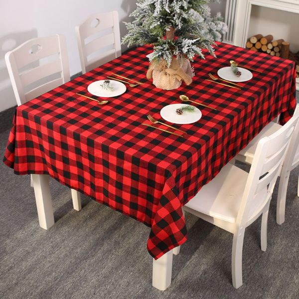 2020 christmas red black lattice 146*180cm tablecloth decorations for home natal christmas decorations kerst decoratie
2020 christmas red black lattice 146*180cm tablecloth decorations for home natal christmas decorations kerst decoratie