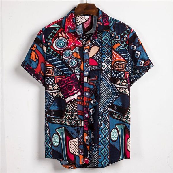 shirt blouse loose fit hawaii vintage african print mens ethnic print shirts casual hawaiian short sleeve linen, White;black
shirt blouse loose fit hawaii vintage african print mens ethnic print shirts casual hawaiian short sleeve linen, White;black