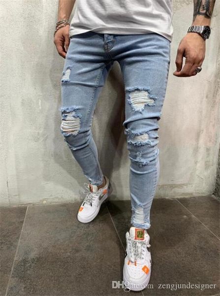 mens designer hole jeans summer fashion style homme clothing new button female clothing hip hop slim zipper casual pants, Blue
mens designer hole jeans summer fashion style homme clothing new button female clothing hip hop slim zipper casual pants, Blue