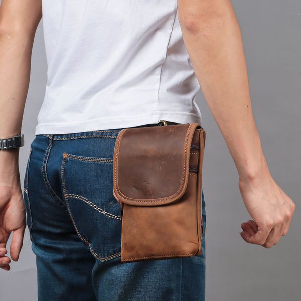 waist bags vintage crazy horse leather packs men genuine fanny zipper hip belt bag small travel phone pouch
waist bags vintage crazy horse leather packs men genuine fanny zipper hip belt bag small travel phone pouch