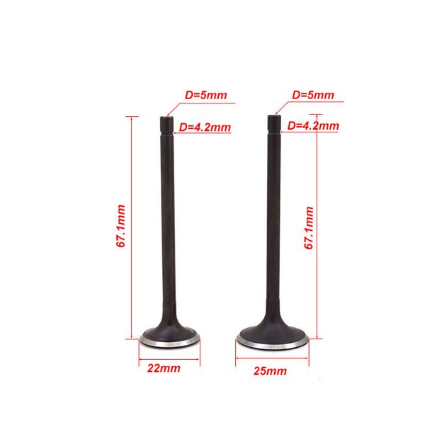 motorcycle engine valve intake exhaust stem valve for qingqi qs110 fd110 110cc cub underbone enine spare parts
motorcycle engine valve intake exhaust stem valve for qingqi qs110 fd110 110cc cub underbone enine spare parts