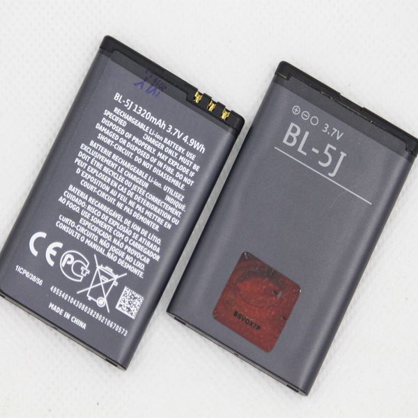 1320mah bl5j battery for 5230 5233 5800 3020 lumia 520 525 530 5900 xpress music c3 n900 x6 bl5j battery
1320mah bl5j battery for 5230 5233 5800 3020 lumia 520 525 530 5900 xpress music c3 n900 x6 bl5j battery