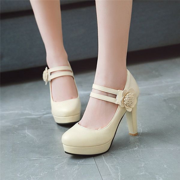 womens summer shoes high heel pink black white beige flower party weding bride shoes platforms high heels pumps 2018
womens summer shoes high heel pink black white beige flower party weding bride shoes platforms high heels pumps 2018