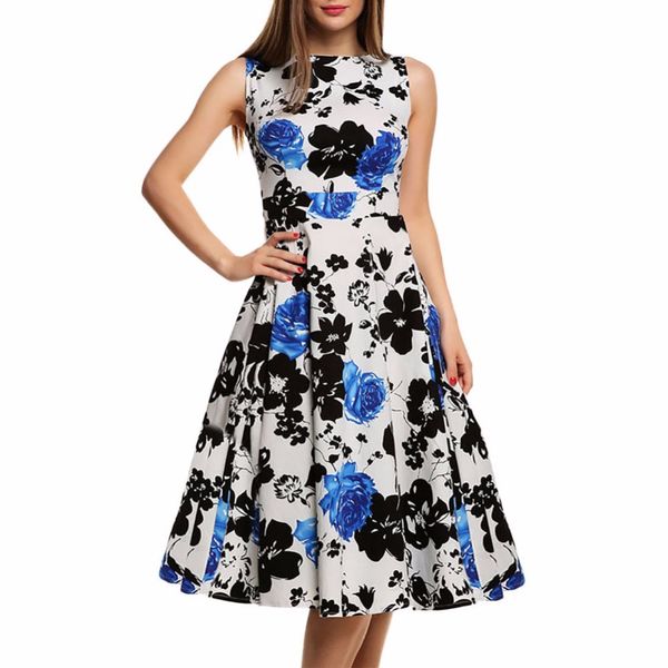 women dress retro vintage 1950s 60s rockabilly floral swing summer dresses elegant bow-knot tunic robe #270639, Black;gray
women dress retro vintage 1950s 60s rockabilly floral swing summer dresses elegant bow-knot tunic robe #270639, Black;gray