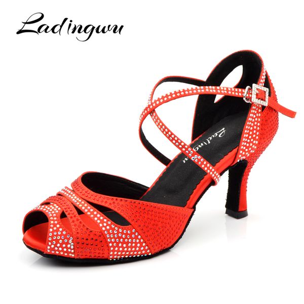 ladingwu red dance shoes women latin soft bottom ballroom dance shoes red rhinestone salsa heel 6/7.5/8.5/9/10cm
ladingwu red dance shoes women latin soft bottom ballroom dance shoes red rhinestone salsa heel 6/7.5/8.5/9/10cm
