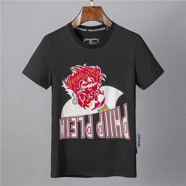 2019 новая мода роскоши мужской printed phillip с коротким рукавом череп глава просверлена хлопок марка футболки, White;black
2019 новая мода роскоши мужской printed phillip с коротким рукавом череп глава просверлена хлопок марка футболки, White;black