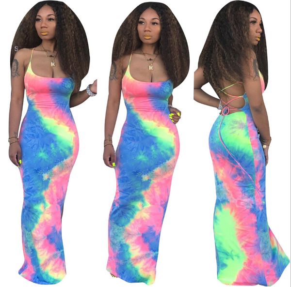 new women backless holiday beach strappy bodycon dress summer tie dyeing party slim dresses clubwear, Black;gray
new women backless holiday beach strappy bodycon dress summer tie dyeing party slim dresses clubwear, Black;gray