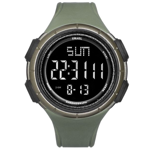 luxury watch men mechanical automatic smael military watches s shock resistant relogio masculino 1618 digital wristwatches waterproof, Slivery;brown
luxury watch men mechanical automatic smael military watches s shock resistant relogio masculino 1618 digital wristwatches waterproof, Slivery;brown