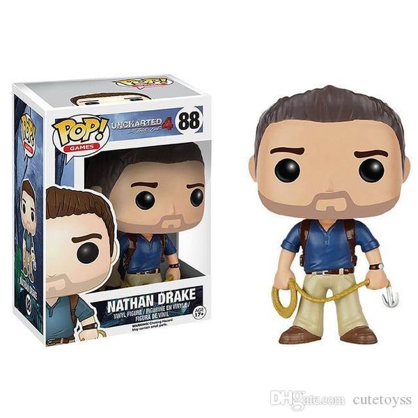 

good funko pop uncharted 4 nathan drake 88# pvc action figure collectible model toys for chlidren