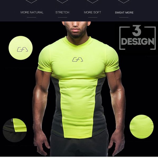 htsportsstore men compression tight skin shirt mma short sleeves rashguard fitness base layer weight lifting male wear sport jerseys, Black;blue
htsportsstore men compression tight skin shirt mma short sleeves rashguard fitness base layer weight lifting male wear sport jerseys, Black;blue