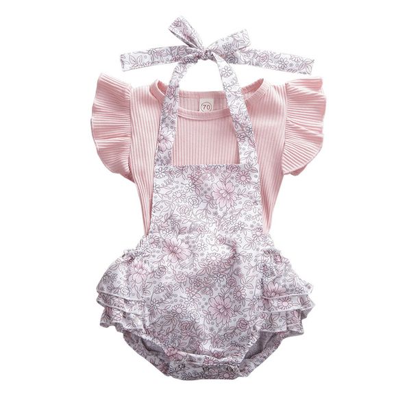2pcs newborn baby girls summer outfits clothes ruffles ribbed knitted t-shirt +bandage pleated rompers bodysuits tutu shorts, White
2pcs newborn baby girls summer outfits clothes ruffles ribbed knitted t-shirt +bandage pleated rompers bodysuits tutu shorts, White