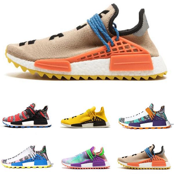 2019 Arrival Human Race Hu Trail X Pharrell Williams Women Running Shoes Solar Pack Afro Holi Blank Trainers Sports Designer Men Sneakers
2019 Arrival Human Race Hu Trail X Pharrell Williams Women Running Shoes Solar Pack Afro Holi Blank Trainers Sports Designer Men Sneakers