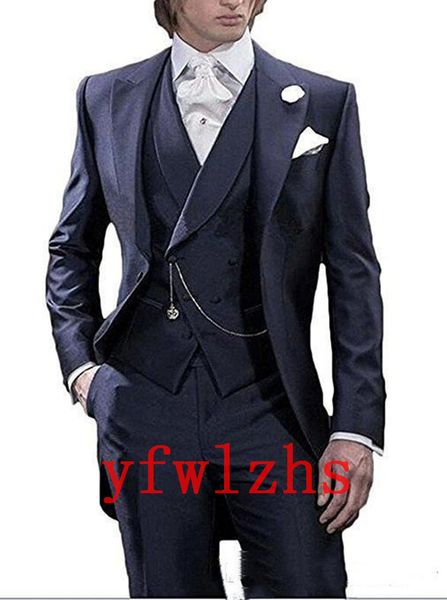 custom-made peak lapel groomsmen one button groom tuxedos men suits wedding/prom/dinner man blazer(jacket+pants+tie+vest) w179, Black;gray
custom-made peak lapel groomsmen one button groom tuxedos men suits wedding/prom/dinner man blazer(jacket+pants+tie+vest) w179, Black;gray