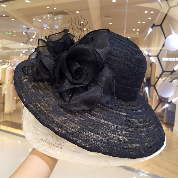 elegant beach seaside sunscreen big edge lace flower hat children's lace mesh cloth mesh cloth vacation all-match sun hat, Blue;gray
elegant beach seaside sunscreen big edge lace flower hat children's lace mesh cloth mesh cloth vacation all-match sun hat, Blue;gray