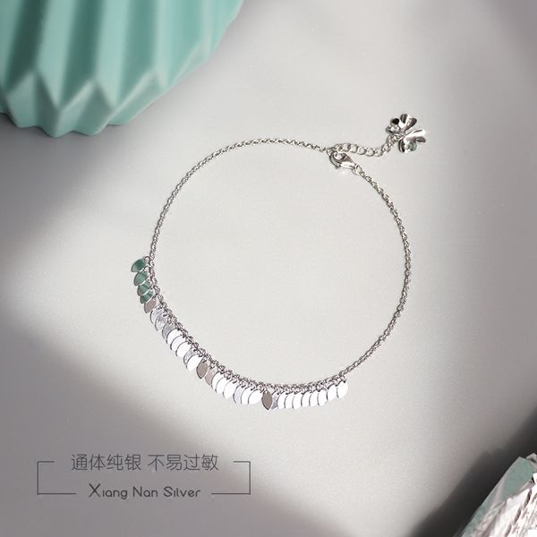 xiang nan 925 sterling silver smart leaves anklet simple tree leaf foot ring chic gift girlfriends womens, Red;blue
xiang nan 925 sterling silver smart leaves anklet simple tree leaf foot ring chic gift girlfriends womens, Red;blue