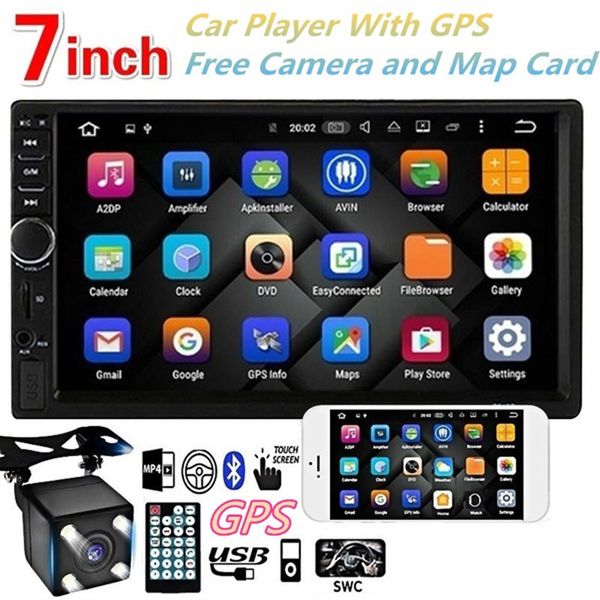 7" hd 2din touch in dash car mp5 player multi-languages bluetooth gps navi + rear camera car stereo radios
7" hd 2din touch in dash car mp5 player multi-languages bluetooth gps navi + rear camera car stereo radios